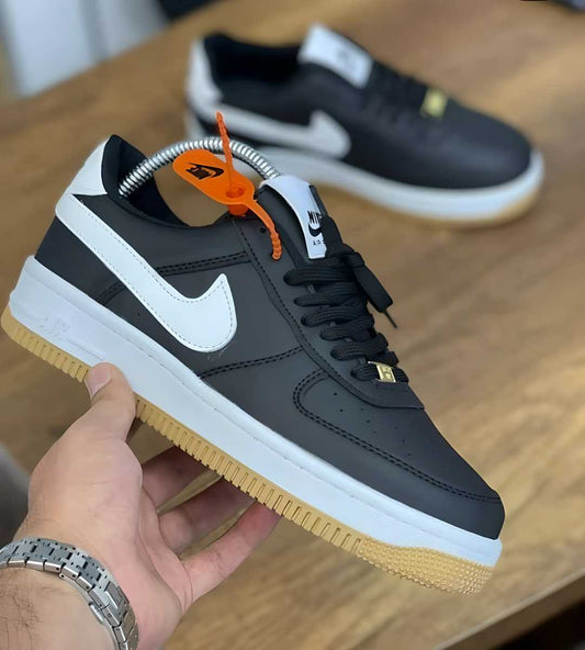 Nike Air Force 1 Low Black White - Men Edition